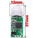 Mini Pyroelektrische InfraRood sensor module (PIR)