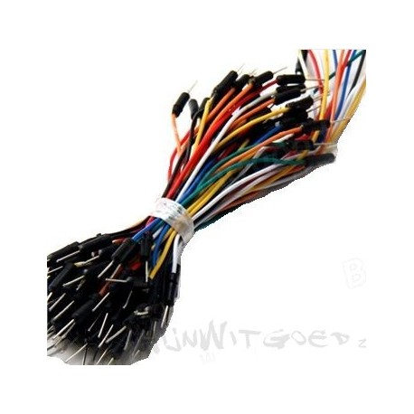 Jumper kabels Male-Male 11 - 24cm (ca. 65)